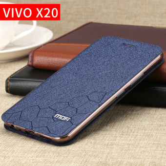 Gambar Mo Fan vivox20 X20 silikon all inclusive anti Drop handphone pelindung shell clamshell sarung