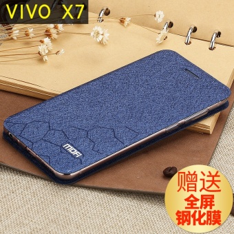 Gambar Mo Fan VIVOX7 x7 silikon penurunan Drop pelindung lengan handphone shell