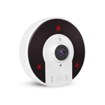 Moonar 3D-VR360 Intelligent Camera 960P Panoramic Surveillance High-definition Fish-eye Wireless Camera ( EU plug) - intl  