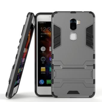 Gambar Mooncase Case For Coolpad Cool1 2in1 Hybrid with Soft Rugged TPUInner Skin and Hard PC Anti Scratches Protective Cover Grey intl