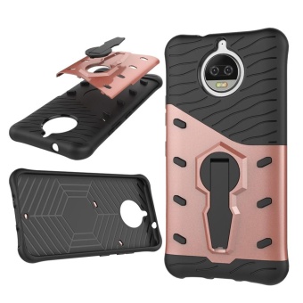Gambar MOONCASE for Motorola Moto G5s Plus case 360?Rotate Kickstand ShellHybrid Shock Absorbing Dual Layer Durable Armor Case Cover (AsShown) intl