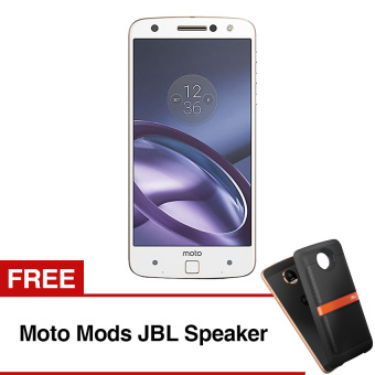 Moto Z - White + Moto Mods JBL Speaker  