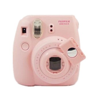 Gambar MULBA Camera Style Close Up Lens for Instax Mini 7S Mini 8 CamerasSelf Portrait Mirror (Pink)