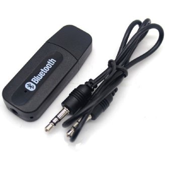 Gambar Musik stereo Receiver USB Bluetooth nirkabel adaptor Dongleamplifier audio rumah pembicara 3.5 mm