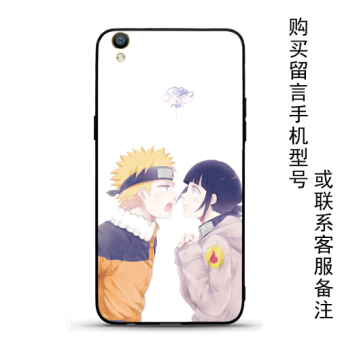 Gambar Naruto oppor9r9sr11 plusr7s hitam matte soft shell telepon