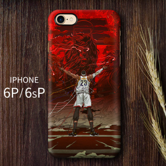 Gambar NBA iphone6 6 splus Apple iD kustom menjatuhkan Drop cangkang keras handphone shell