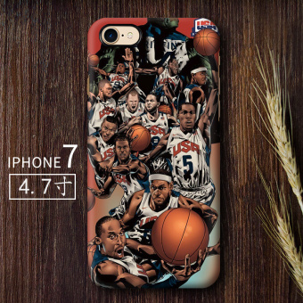 Gambar NBA Iphone7 bintang shell telepon