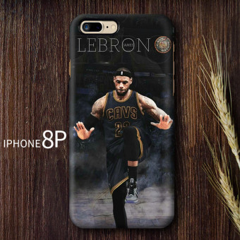 Gambar NBA iphone8plus basket kustom handphone lulur cangkang keras handphone shell