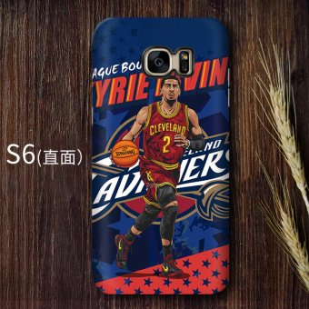 Gambar NBA S6 EDGE S6 s8 matte layar melengkung lurus cangkang keras handphone shell