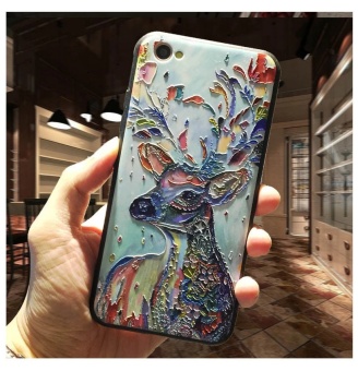 Gambar New 3D Stereo Relief Phone Case For Apple iphone 6 case FashionPattern For iphone 6 6S case Cover   intl