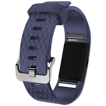 Gambar New Fashion Sports Silicone Bracelet Strap Band For Fitbit 2 BU  intl