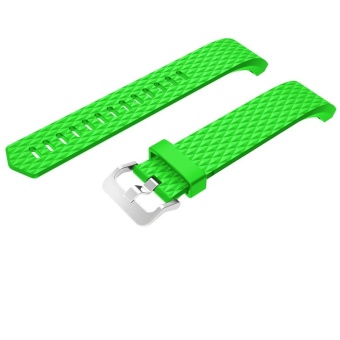 Gambar New Fashion Sports Silicone Bracelet Strap Band For Fitbit 2 GN   intl