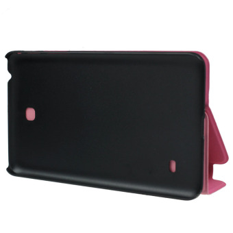 Gambar New penutup Case Untuk Samsung Galaxy Tab 4 7 inci TabletSM T230(berwarna merah muda)