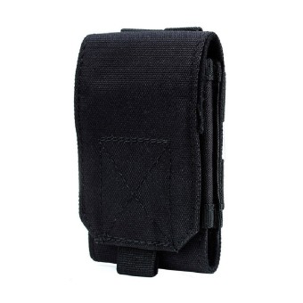 Gambar New Tactical Military Molle Mobile Smart Cell Phone Pouch Bag NylonBlack