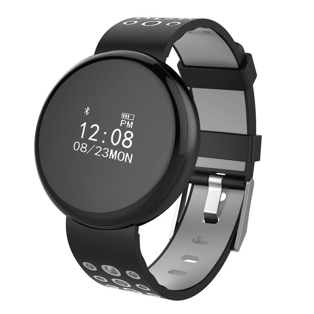 NiceEshop I8 Smartwatch Bluetooth Smart Watch Tahan Air IP68 Monitor Detak Jantung Darah Pressure Pedometer Jam Tangan Olahraga-Internasional