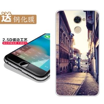 Gambar Nikmati 7 plus trt al00 silikon ponsel lengan pelindung