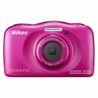 Nikon Coolpix W100 Digital Camera Pink  
