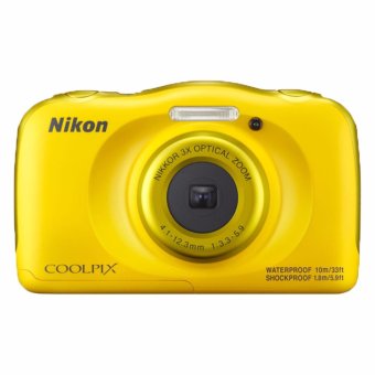 Nikon Coolpix W100 Digital Camera Yellow  