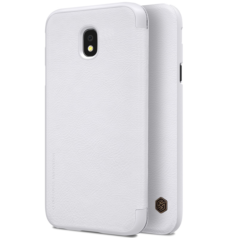 Nillkin Flip case Leather cover Luxury phone shell bag for SamsungGalaxy J3 pro .