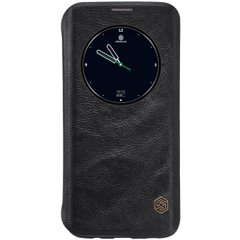 Harga NILLKIN Qin seri kasus kulit asli menutupi kantong ponsel
mewahdesain jendela untuk Samsung Galaxy S7 Edge G9350 (Hitam) Online
Terjangkau