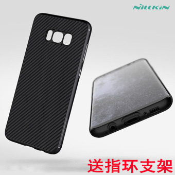 Gambar NILLKIN S8 S8 SM G9500 ponsel serat karbon shell pelindung lengan