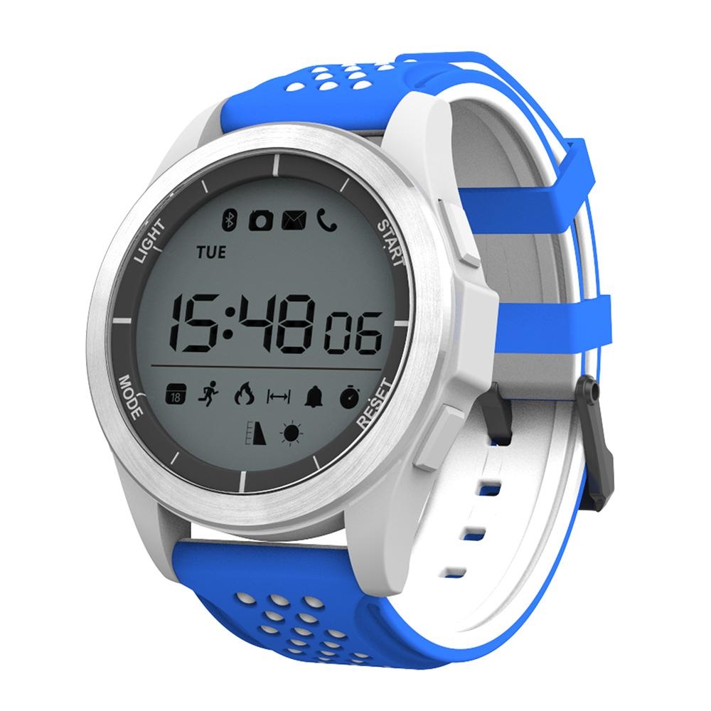 NO.1 F3 Olahraga Smartwatch Bluetooth 4.0 IP68 Tahan Air Remote Camera Sedentary Pengingat Tidur Monitor Pedometer-Intl