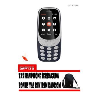 Nokia 3310 New Edition 2017 Dark Blue Garansi Resmi Indonesia Free Tas Handphone  