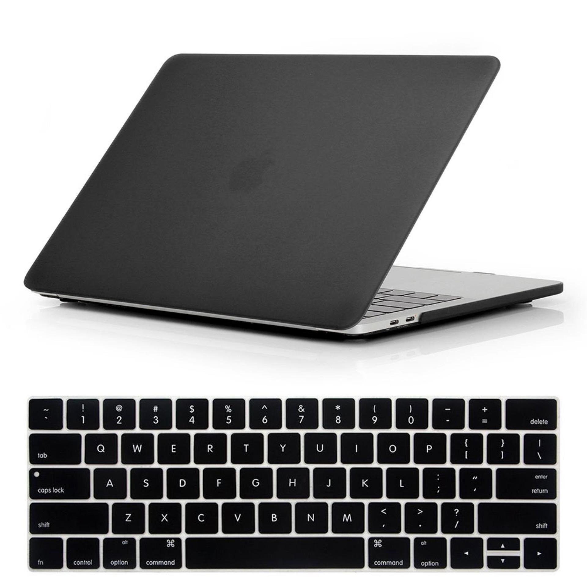 NORTHJO 2 In 1 Lapisan Pelindung Matte Hard Shell Case dan Keyboard Cover To Apple MacBook Pro 13 Inch With /tanpa Touch Bar And Touch ID-Model: A1706 And A1708 (Grey)-Intl