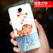 Gambar Note3 note3 cartoon silicone transparent Redmi protective case phone case