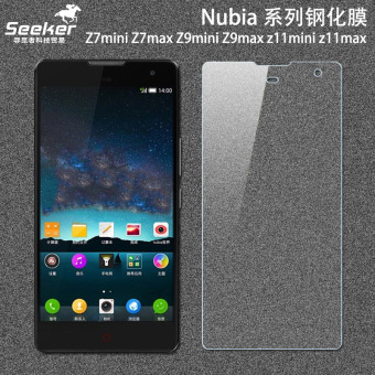 Gambar Nubia z7mini z9max z9mini z7max transparent glass front film explosion proof film