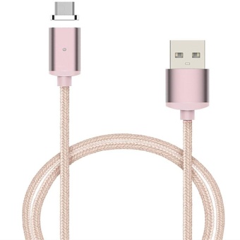 Gambar Nylon 3 in 1 Magnetic Micro USB Adapter For Lightning Sync WireData Cable Fast Charging Both For iphone Android ipad ipod P1830  intl