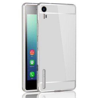 Gambar OEM Aluminum Metal Case For Lenovo Vibe Shot Z90 7 with HD ScreenProtector  Silver(Red)   intl