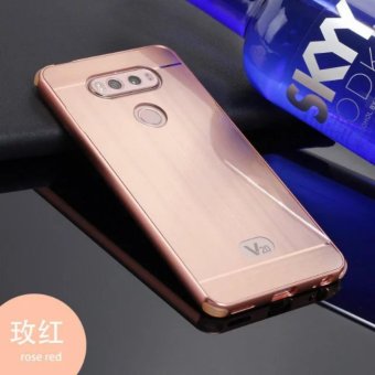 Gambar OEM Aluminum Metal Case For LG V20 with HD Screen Protector Pink(Gold)   intl