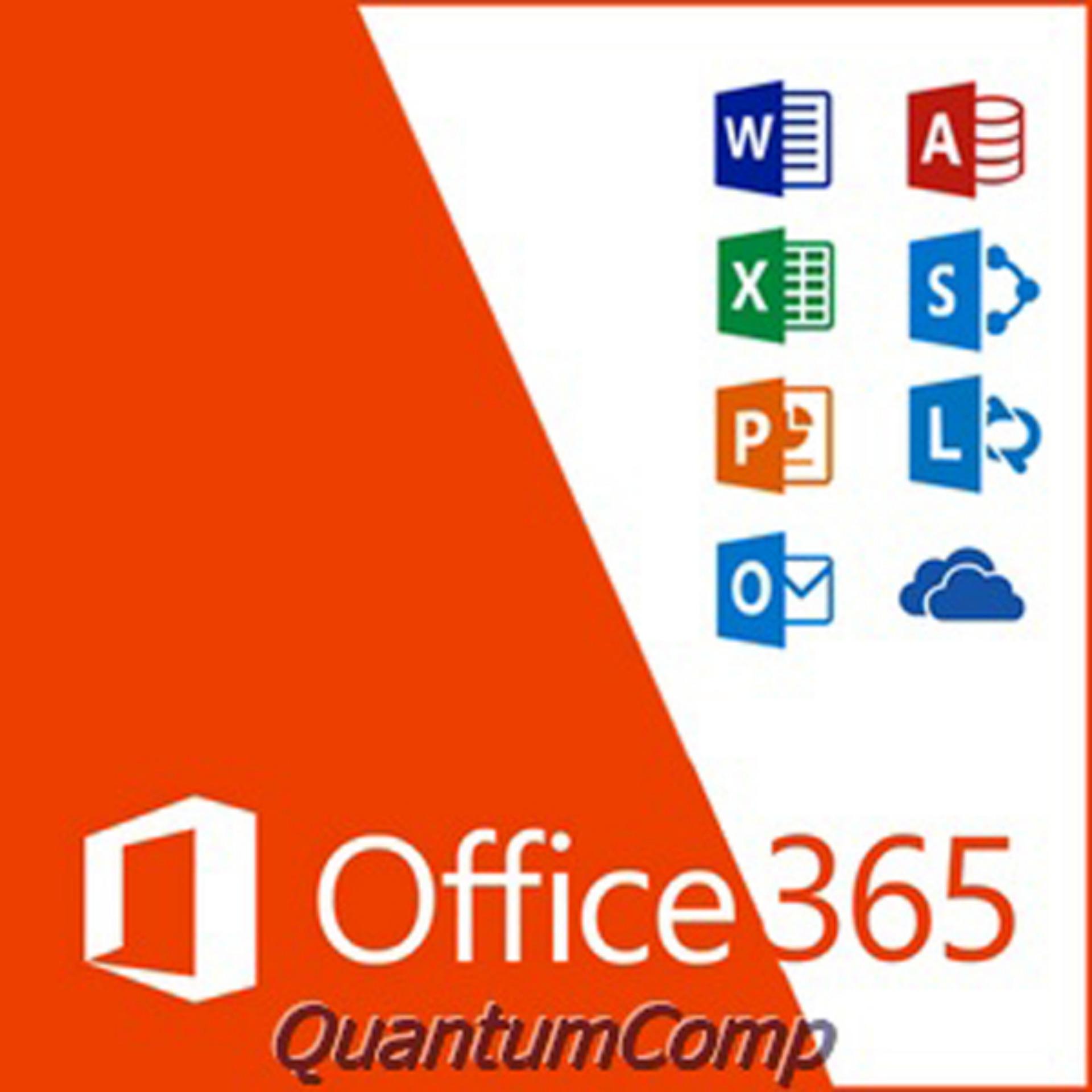 Office 365 ProPlus Subscription Lifetime Original 5 Devices Free 5TB OneDrive
