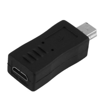 Jual OH Black Micro USB Female to Mini USB Male Adapter Converter
Adaptor intl Online Terjangkau