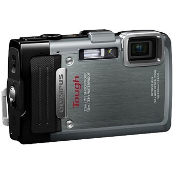 Olympus TG-830 iHS - 16MP - 5x Optical Zoom - Digital Camera - Silver  
