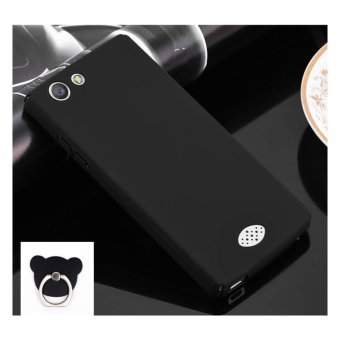 Gambar OPPO A31 Neo5 360 degrees Ultra thin PC Hard shell phonecase Black+Bear ring   intl