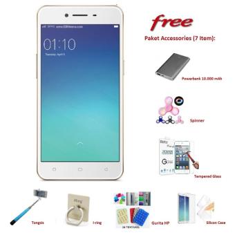 OPPO A37 [2/16GB] + Free 7 Item Accessories  