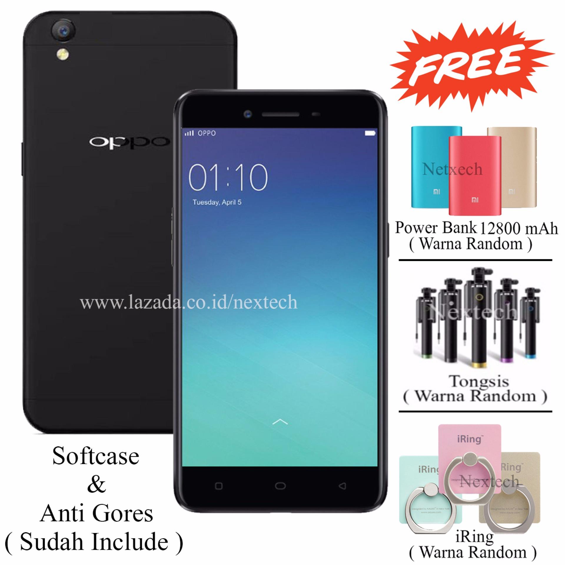 Oppo A37 - Brighten Your Selfie - Ram 2GB - Rom 16GB - 4G - Gold