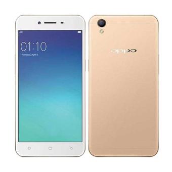 Oppo A37 Smartphone - Gold + Free Tempered Glass  