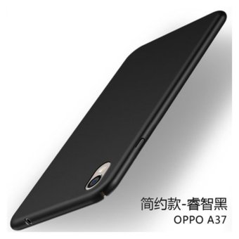 Gambar OPPO A37 Neo9 360 degrees Ultra thin PC Hard shell phone case Black  intl