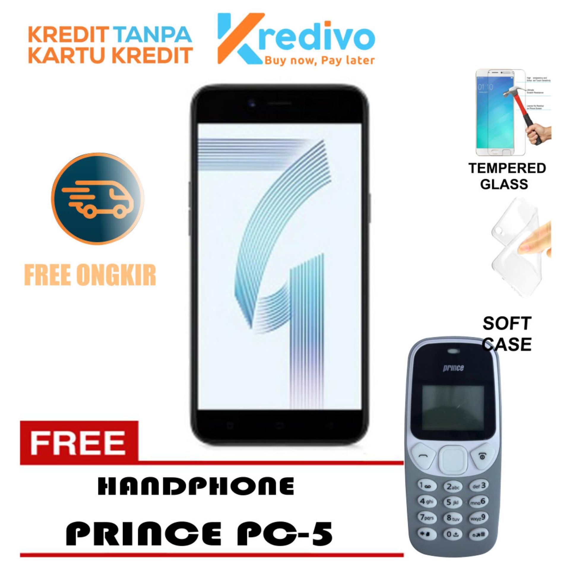 Oppo A71 2/16 GB - Black Free Handphone Prince PC-5