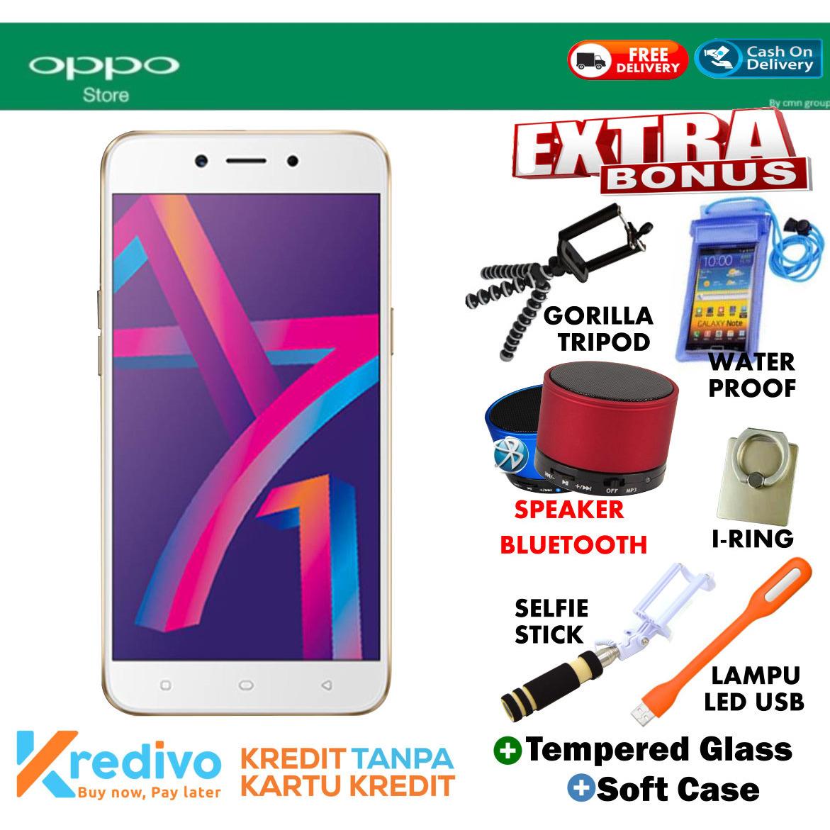 Oppo A71 2/16 GB - Gold Free Ekstra Bonus Cash Dan Kredit Tanpa Kartu Kredit