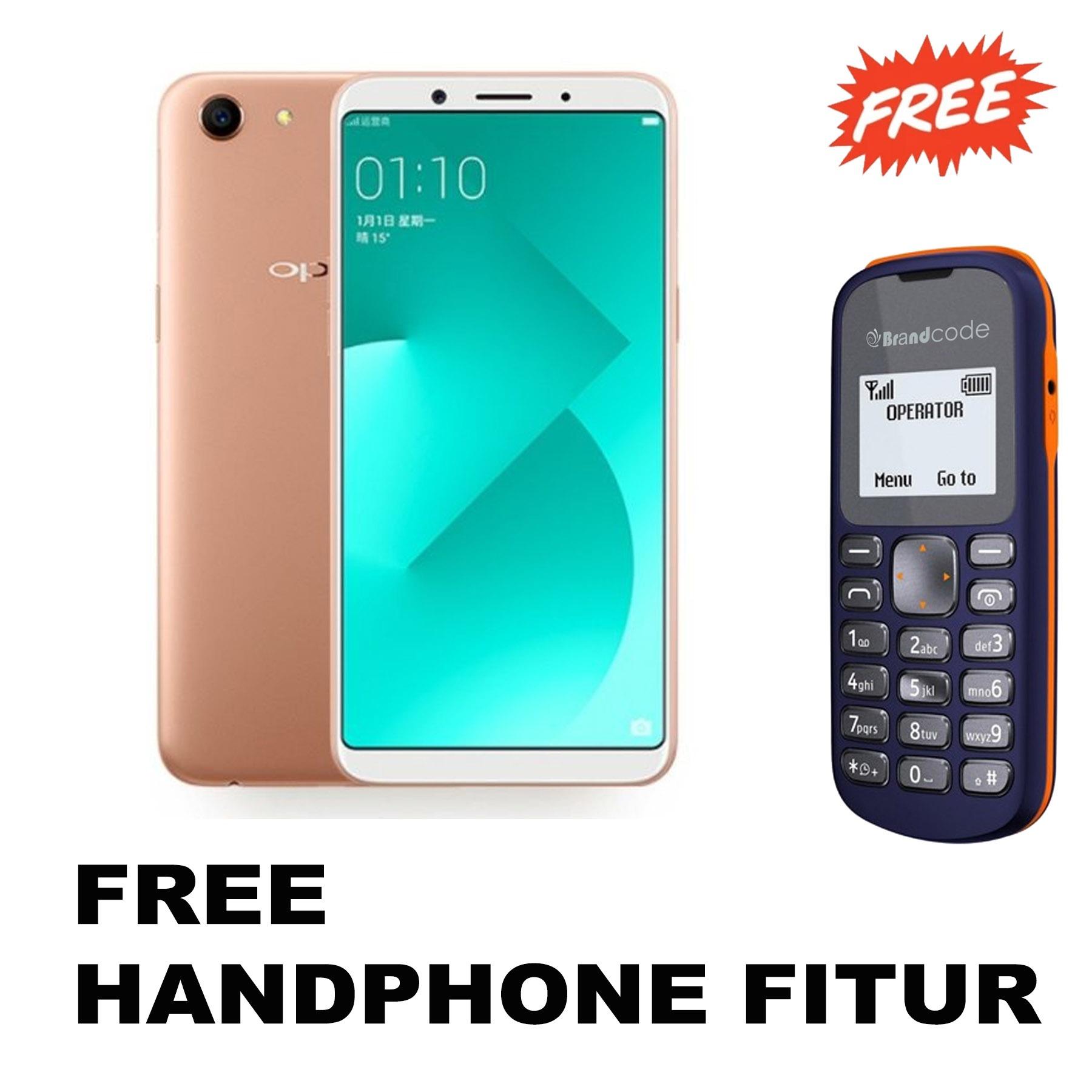 Oppo A83 - 3/32GB - Garansi Resmi Oppo - Free Handphone Fitur - Gold