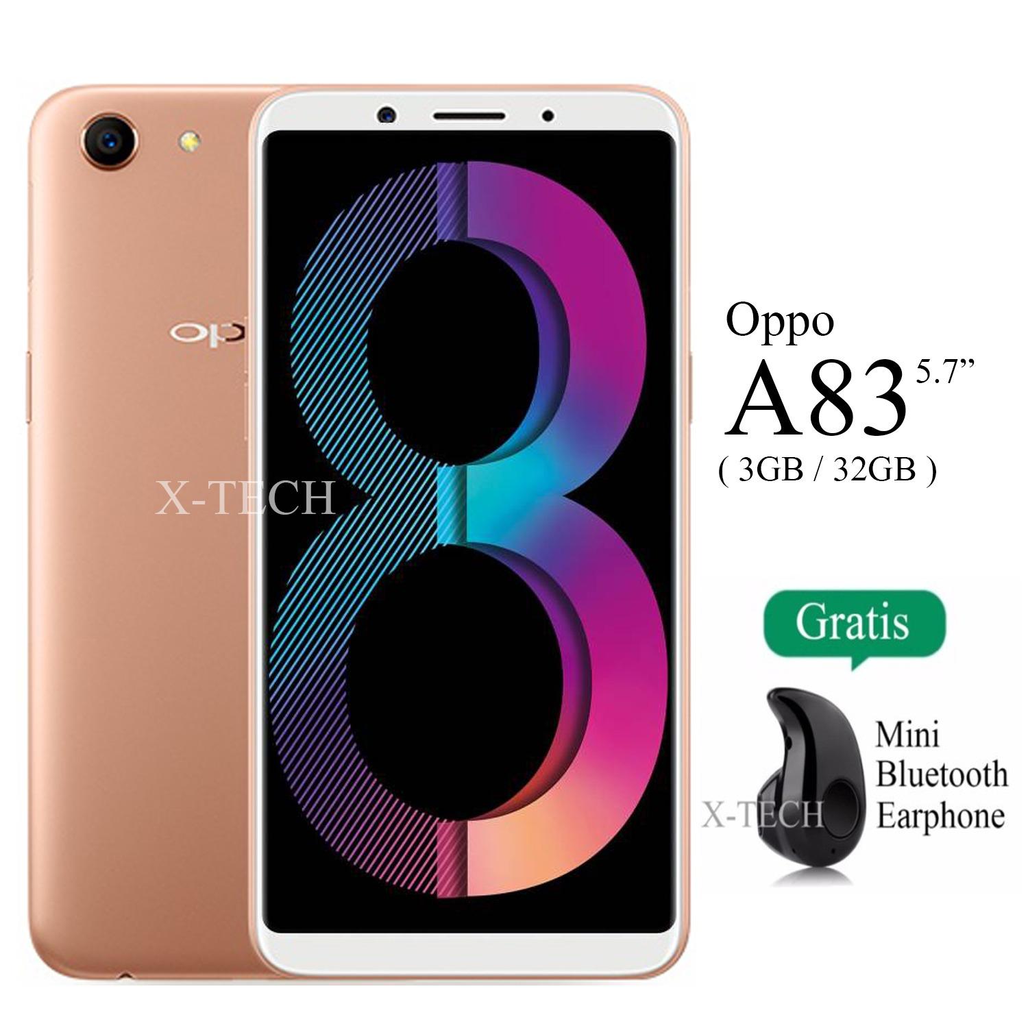 Oppo A83 - Ram 3GB - Rom 32GB - 4G/LTE - Garansi Resmi