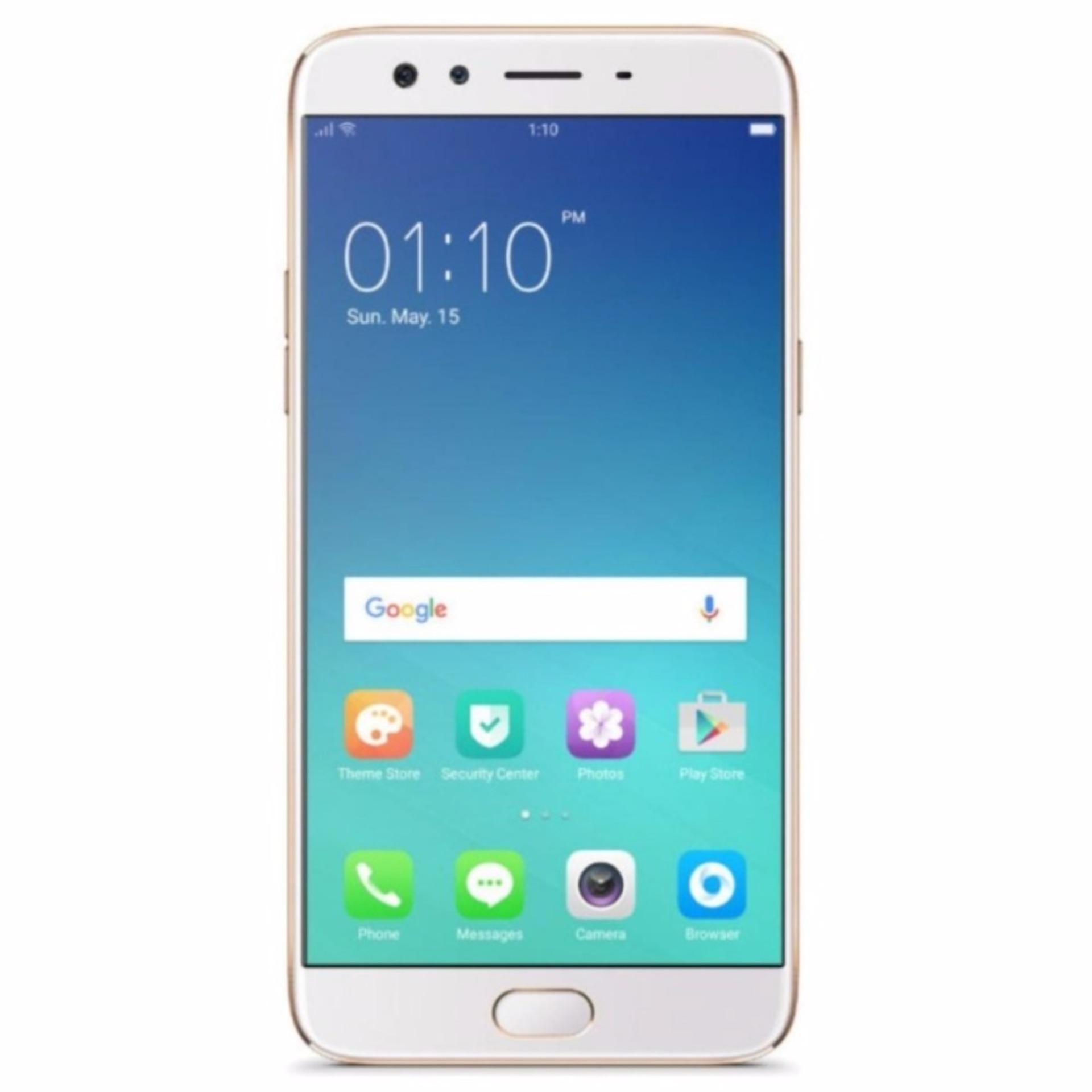 Oppo F3 - Selfie Expert - Dual Front Camera - Ram 4GB - Rom 64GB - Gold