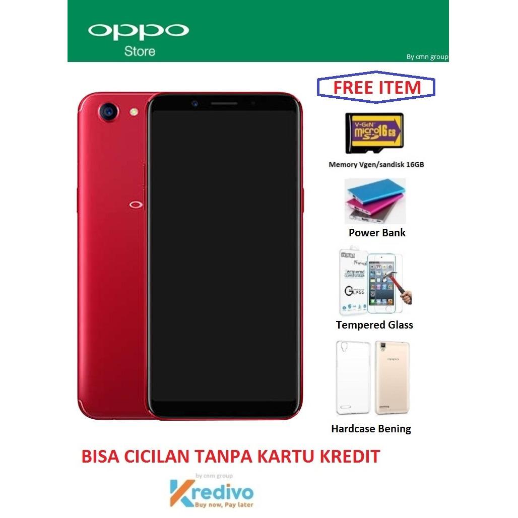 OPPO F5 - BISA CICILAN TANPA KARTU KREDIT - BONUS 4 ITEMS