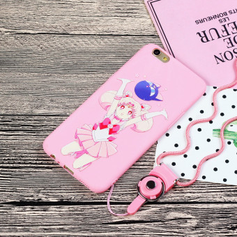 Gambar Oppoa37 a57 a59 kartun boneka matte lembut lengan pelindung shell telepon