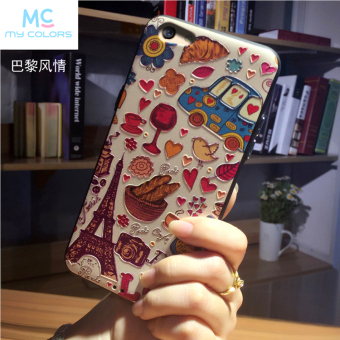 Gambar Oppoa77 oppof3 silikon hitam timbul buram lengan pelindung shell telepon