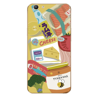 Harga Oppof1s f1 a57 gadis kue roti goreng kentang goreng telepon shell
soft cover Online Review